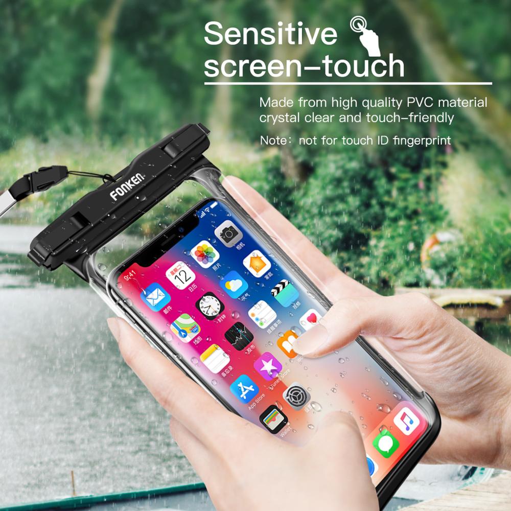 Waterproof Swimming Phone Pouch Universal Case Underwater Dry Bag Cover For iPhone 11 12 13 14 Pro Max Xiaomi 13 Water Proof Bag