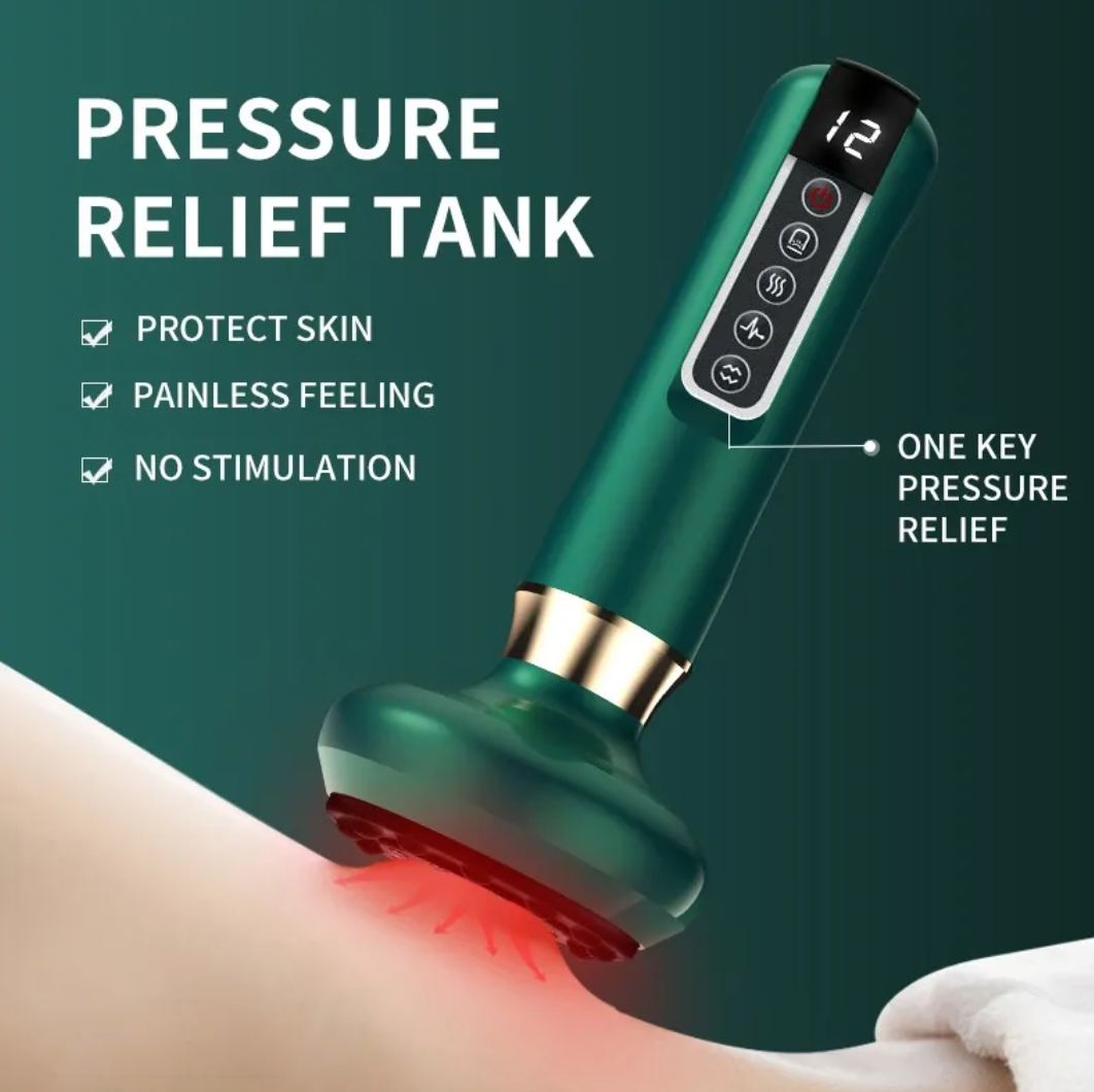 Electric Cupping & Gua Sha Massage Device