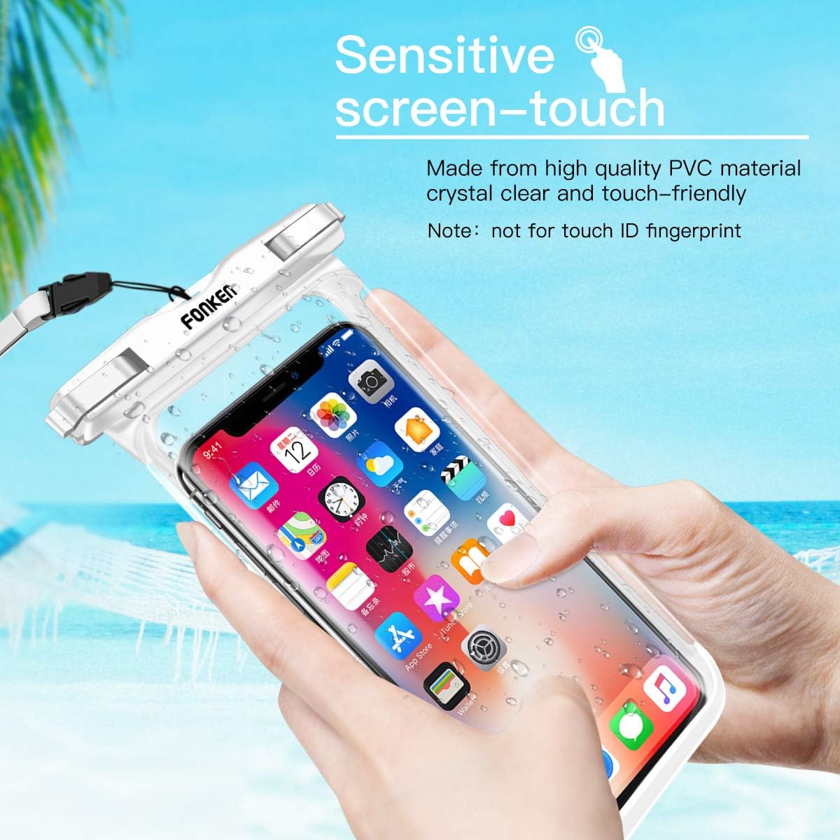 Waterproof Swimming Phone Pouch Universal Case Underwater Dry Bag Cover For iPhone 11 12 13 14 Pro Max Xiaomi 13 Water Proof Bag