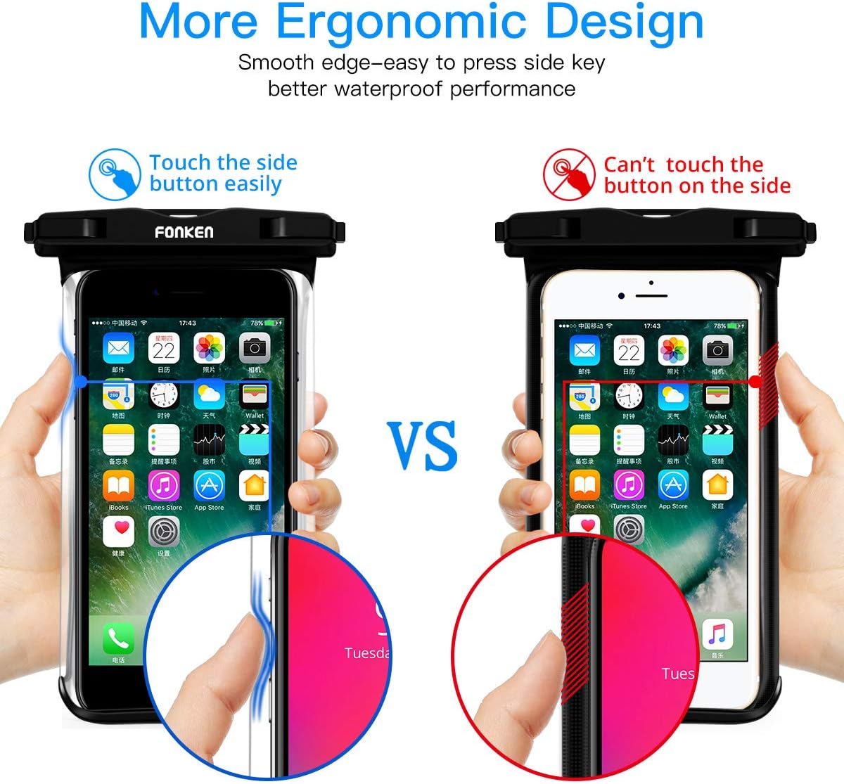 Waterproof Swimming Phone Pouch Universal Case Underwater Dry Bag Cover For iPhone 11 12 13 14 Pro Max Xiaomi 13 Water Proof Bag