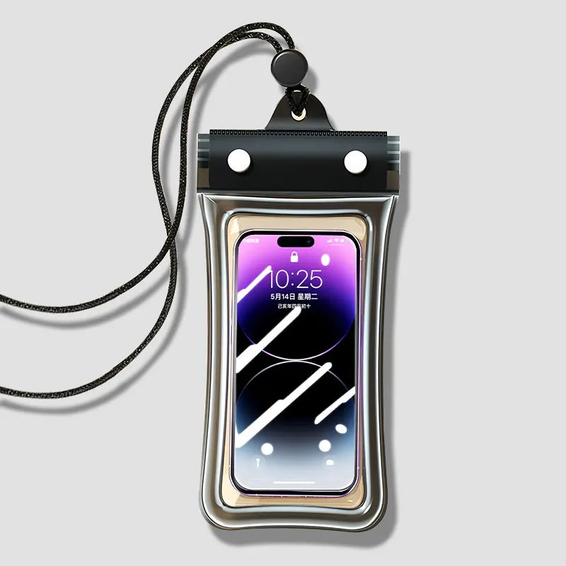 Waterproof Phone Pouch Case Drift Diving Swimming Bag Underwater Dry Bag Case Cover For Phone Water Sports Beach Pool 7 inch