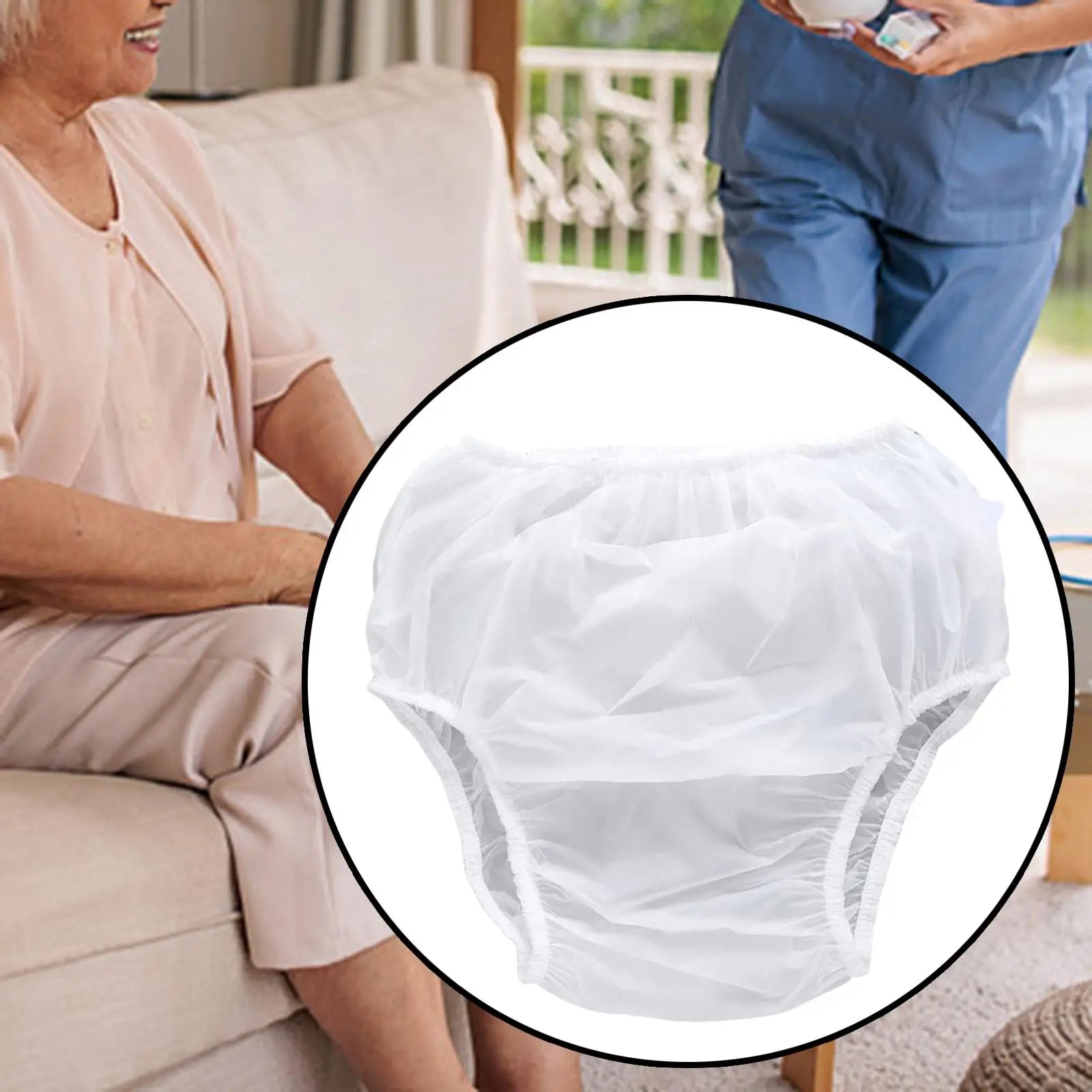 Adult TPU Waterproof Cloth Diaper Comfortable Washable Breathable High Quality Undewears Accessory for Senior People Old People