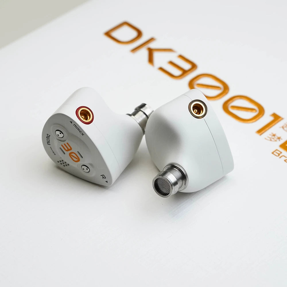 DUNU DK3001BD 1DD+4BA+4Micro Planar Drivers In Ear Monitor Earphone HiFi Wired Hybrid Earphones MMCX with Q-Lock 3.5+4.4 Plugs