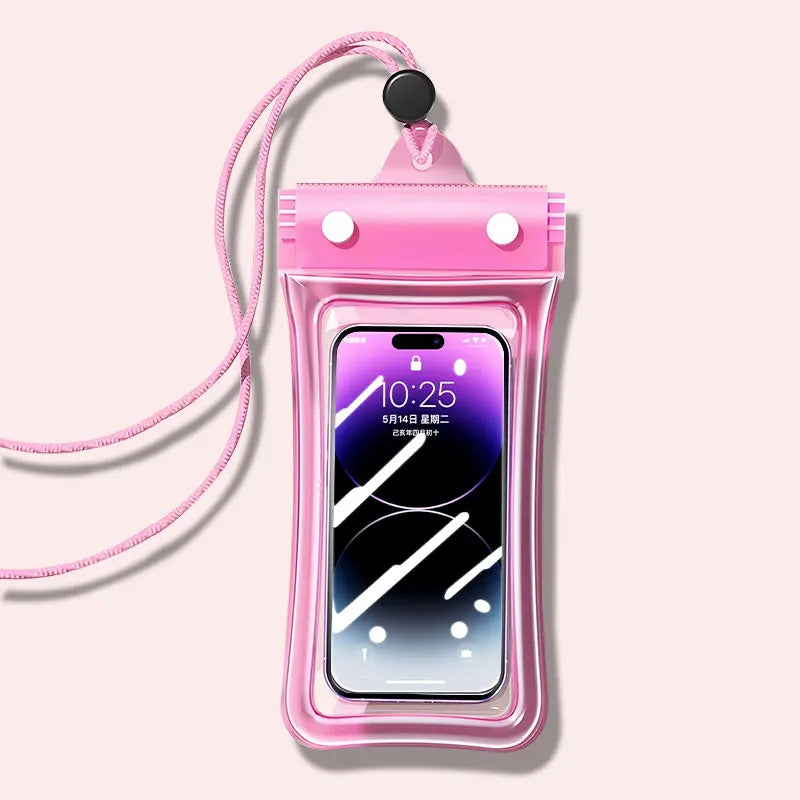 Waterproof Phone Pouch Case Drift Diving Swimming Bag Underwater Dry Bag Case Cover For Phone Water Sports Beach Pool 7 inch