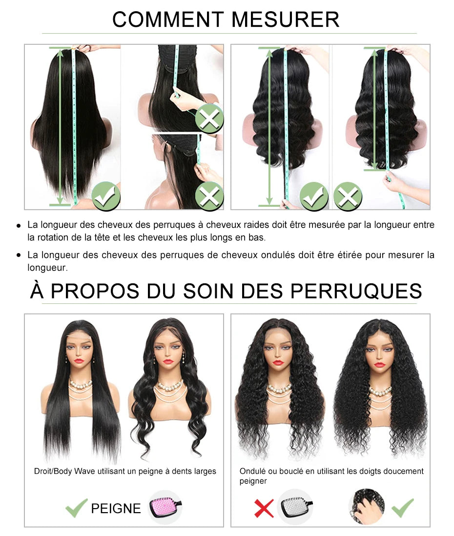 180% 13X6 Lace Frontal Body Wave Wig Transparent Indian Perruques For Women 13X4 Lace Frontal Wig Human Hair Pre Plucked Wig