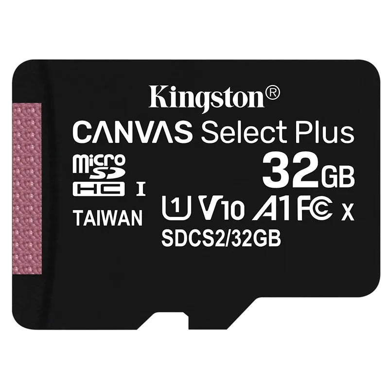 Kingston Memory Card 128GB 32GB Micro SD TF 64GB 256GB MicroSD SDCS2 100MB/S Reading Speed Class 10 Flash Card SD