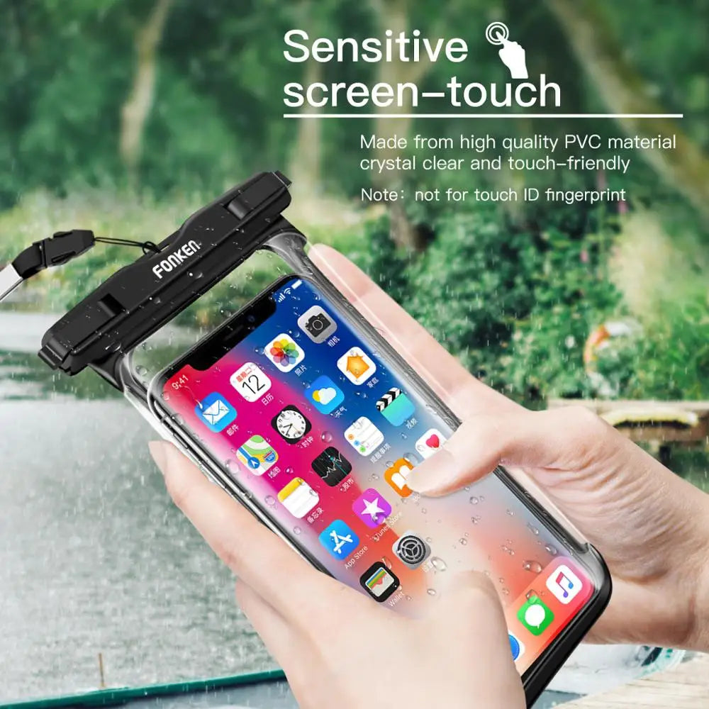 Waterproof Swimming Phone Pouch Universal Case Underwater Dry Bag Cover For iPhone 11 12 13 14 Pro Max Xiaomi 13 Water Proof Bag
