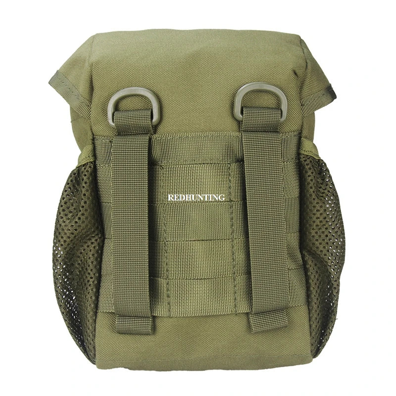 Tactical Pouch CS Dump Drop Pouch Outdooer Utility Pouch Bag Waterproof 1000D Nylon Folding Molle Dump Bag for Outdoor Hiking