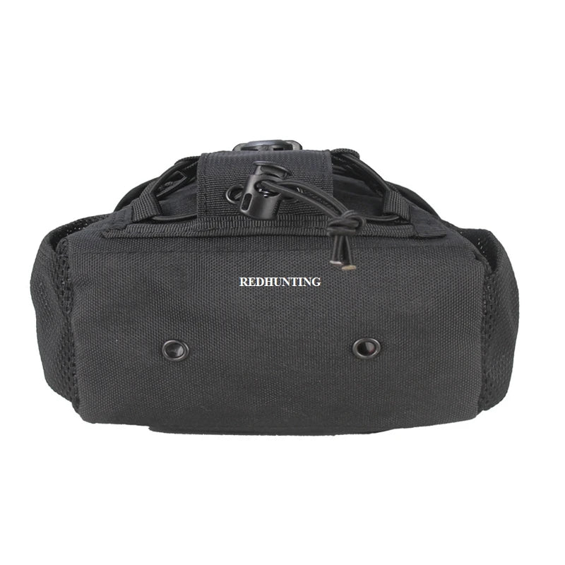 Tactical Pouch CS Dump Drop Pouch Outdooer Utility Pouch Bag Waterproof 1000D Nylon Folding Molle Dump Bag for Outdoor Hiking