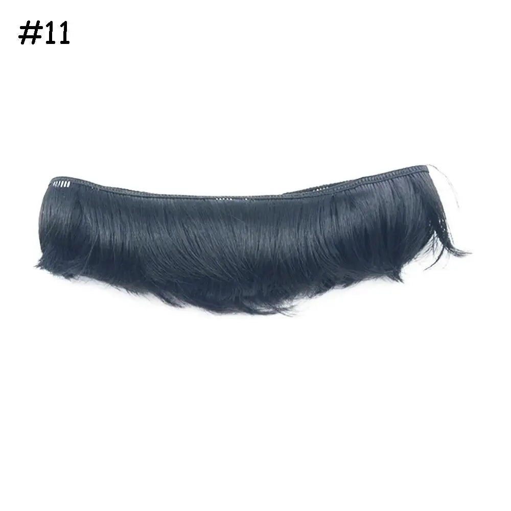 5CM Wigs 1/6 1/4 1/3 Mini Tresses Short Curly Wigs Toy Toupee Doll Fringe Hair Wigs Dolls Accessories Kids Gifts Accessories