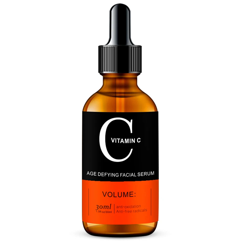 Face Serum Skin Care Vitamin C Hyaluronic Acid Retinol Facial Essence Anti-wrinkle Aging Whitening Shrink Pores Remove Acne