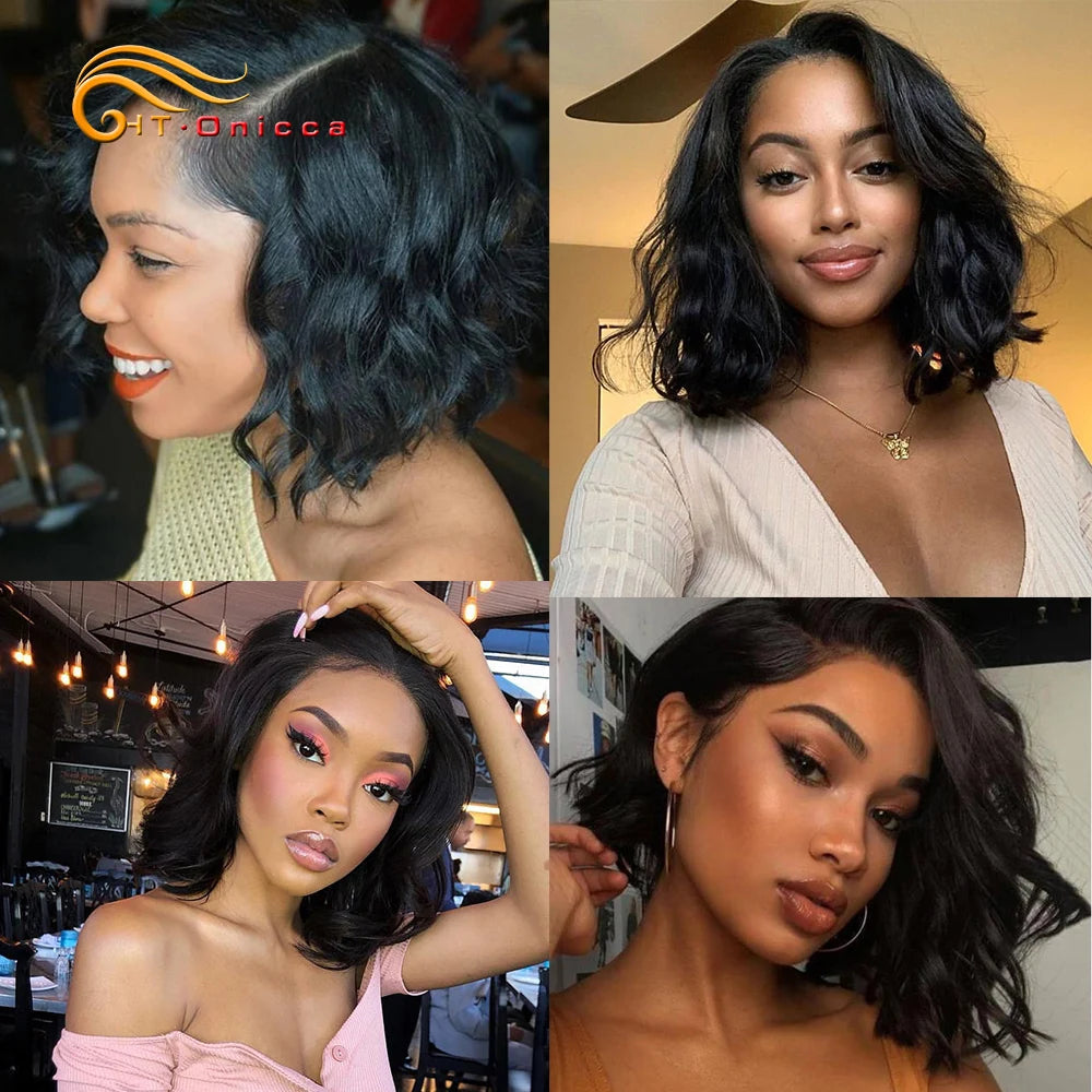 Brazilian Body Wave Hair 3 bundles With Closure Natural Color Hair Extensions Straight Deep Wave Human Hair Bundles With Closure