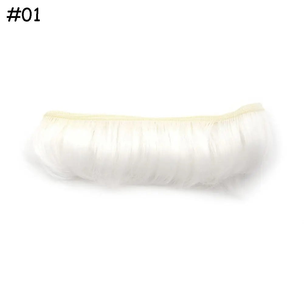 5CM Wigs 1/6 1/4 1/3 Mini Tresses Short Curly Wigs Toy Toupee Doll Fringe Hair Wigs Dolls Accessories Kids Gifts Accessories