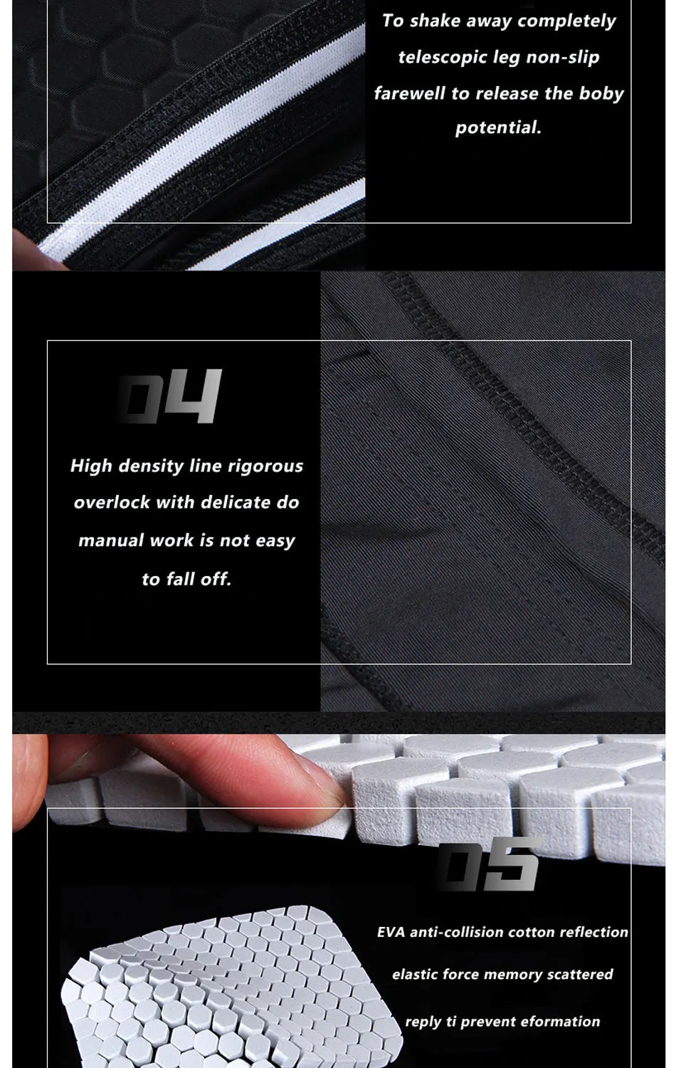 Padded Compression Shorts Vest Knee Pads Protector Football Paintball Basketball Skating Rugby Soccer Anti-collision Suits Sets