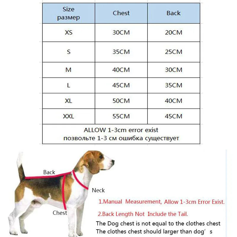 Warm Padded Vest for Dogs Red Black Dog Clothes Winter Apparels Puppy Coat Harness Jacket Waterproof Pet Clothing Costume XS-XXL