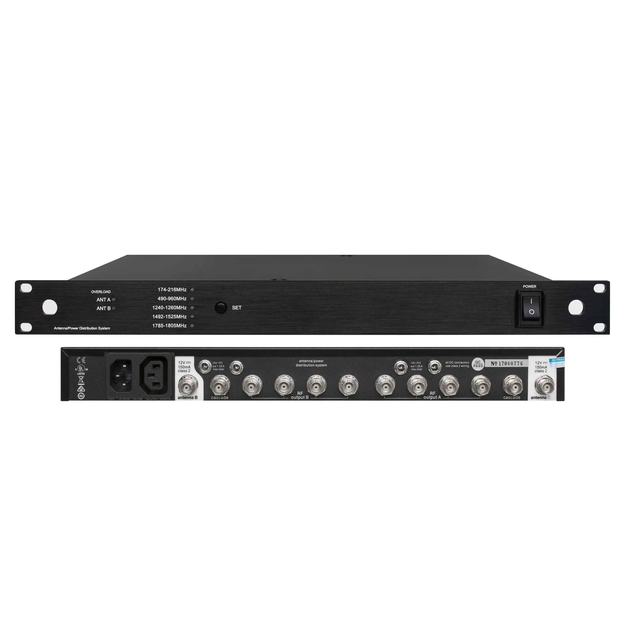 Leicozic UA845 UA874 UHF Antenna Power Distribution System RF Signal Distributor For Microphone Wireless Enhancer 460-950Mhz