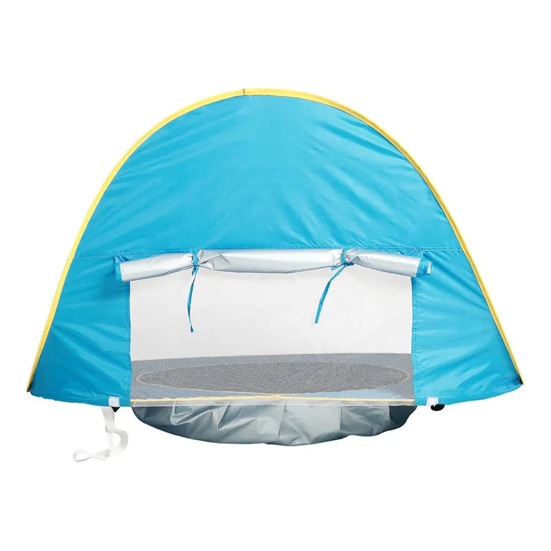 Kids Beach Tent UV Protection Pool Play House Tent Pop Up Portable Waterproof Swimming Pool Outdoor Toys For Children