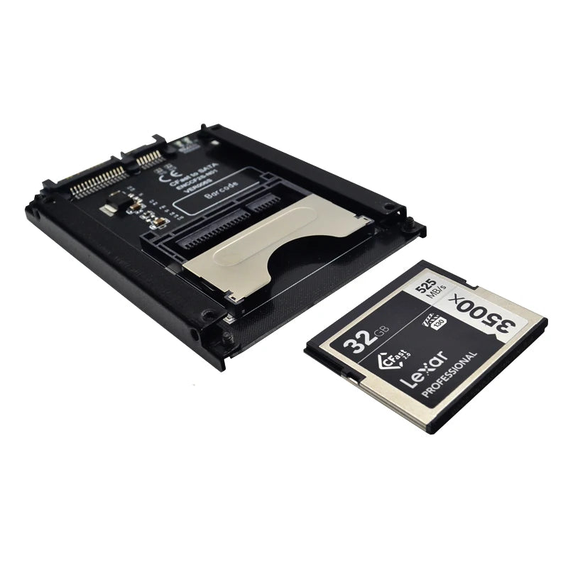 H1111Z Add On Cards SATA Controller SD SATA Adapter Card Adapter for SATA Hard Disk CFAST to SATA Controller Adapter Reader NEW