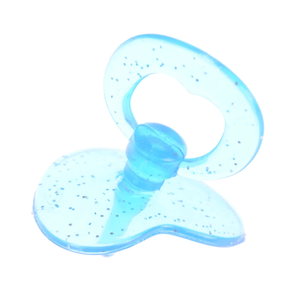 2X Baby Doll Pacifier Bottle for  Nursery Doll House Feeding Kids Pretend Play Games Toys Feed Medication Device