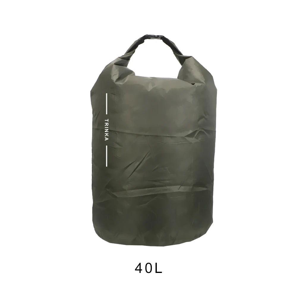 Dry Sack Pouch For Boating Kayaking Canoeing Floating 8L 40L 70L Waterproof Storage Bag Outdoor Traveling Carrying Bags Portable