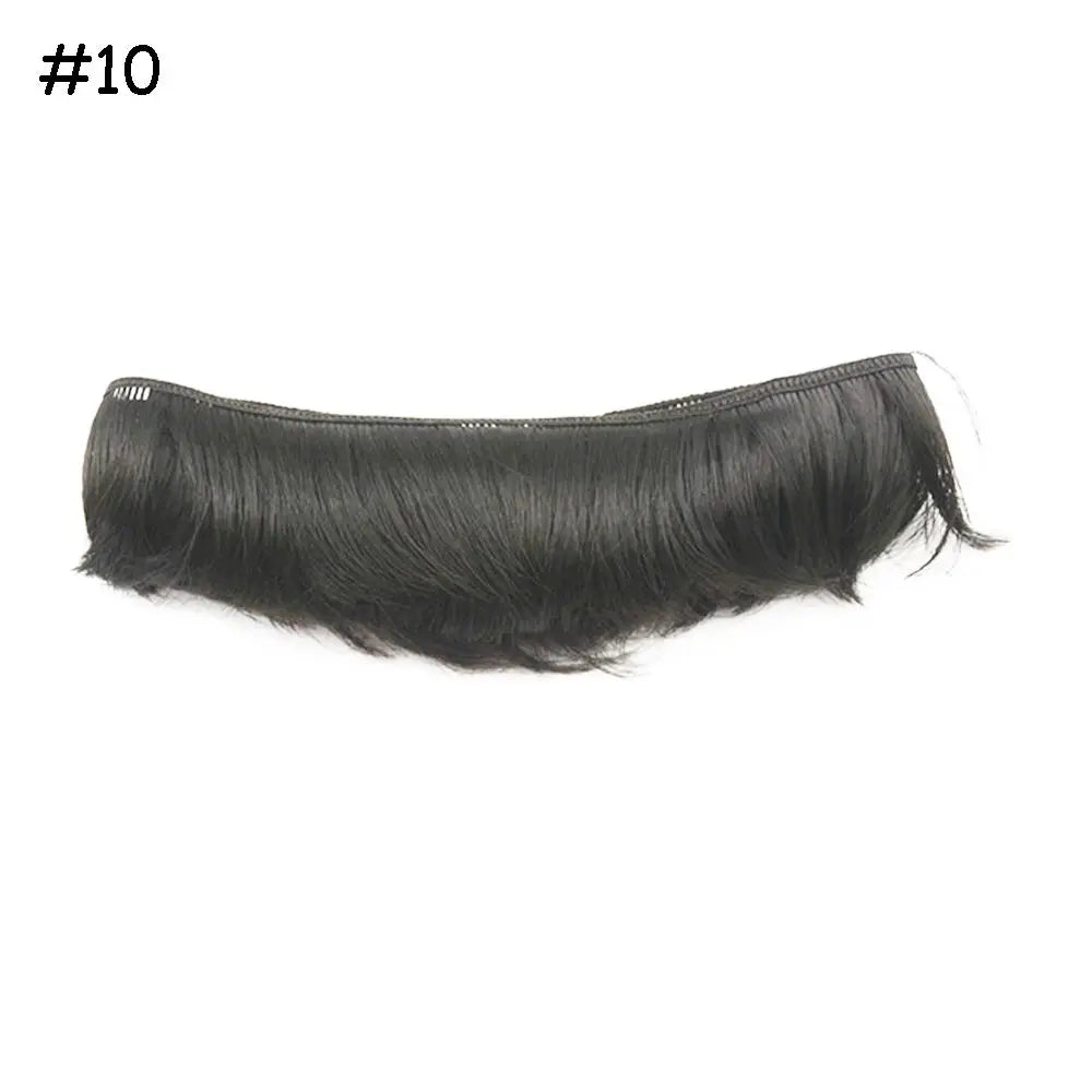 5CM Wigs 1/6 1/4 1/3 Mini Tresses Short Curly Wigs Toy Toupee Doll Fringe Hair Wigs Dolls Accessories Kids Gifts Accessories