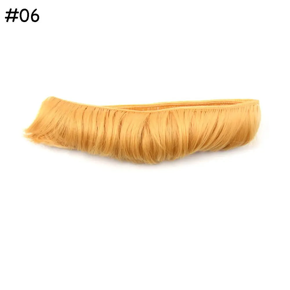 5CM Wigs 1/6 1/4 1/3 Mini Tresses Short Curly Wigs Toy Toupee Doll Fringe Hair Wigs Dolls Accessories Kids Gifts Accessories