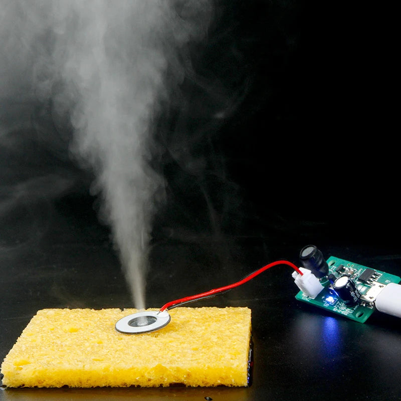 3x / 5x 1.5-3W USB Mini Humidifier DIY Kits Mist Maker And Driver Circuit Board Fogger Atomization Film Atomizer