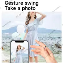 For SmartRing 2025 Women Men Waterproof Health Ring 7-13 size Sport Couple Smart Ring Tiktok Slide Control Sleep Monitor