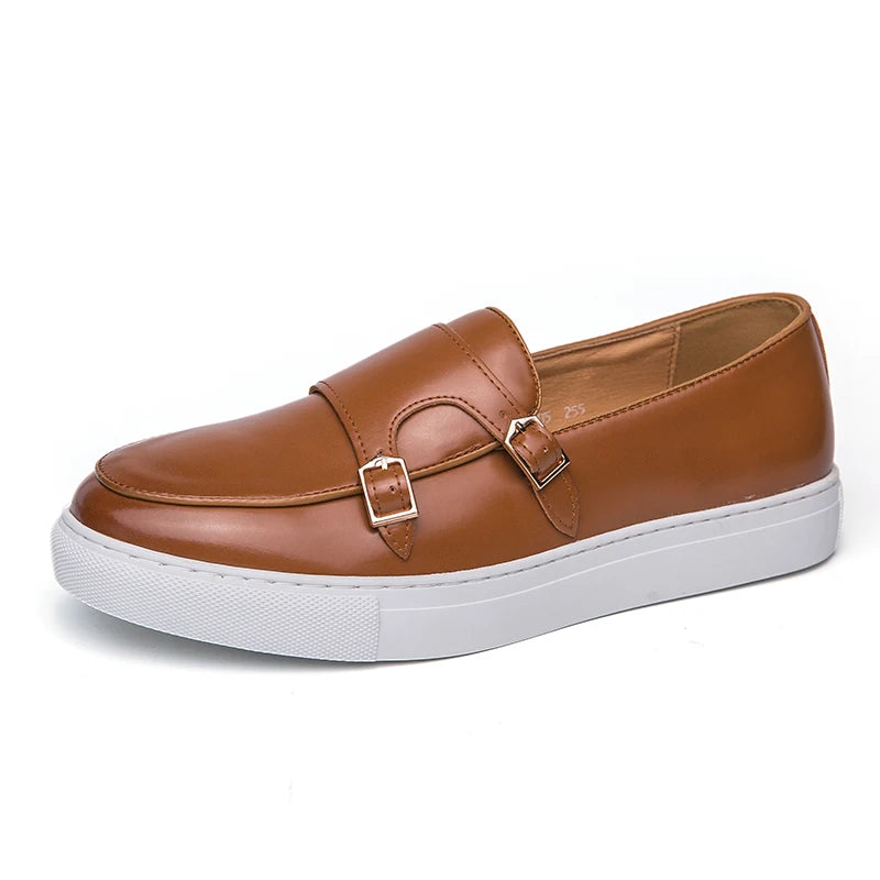 Italy Men Casual Shoes Summer Leather Loafers Office Shoes For Men Driving Moccasins Comfortable Slip on Party Fashion Shoes Men