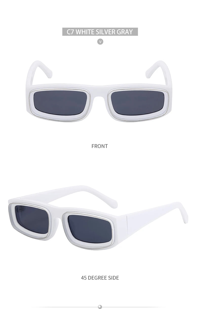 New Sunglasses for Men Women Retro Small Frame Glasses Men's Outdoor Sunscreen Sun Glasses UV400 Summer Fashion Accessories