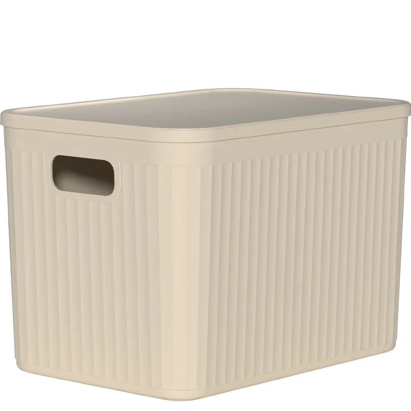 Home Wardrobe Clothes Organizer Plastic Toy Storage Boxes for Bedroom Cabinets Drawers Cosmetic Makeup Doll Accessory Container