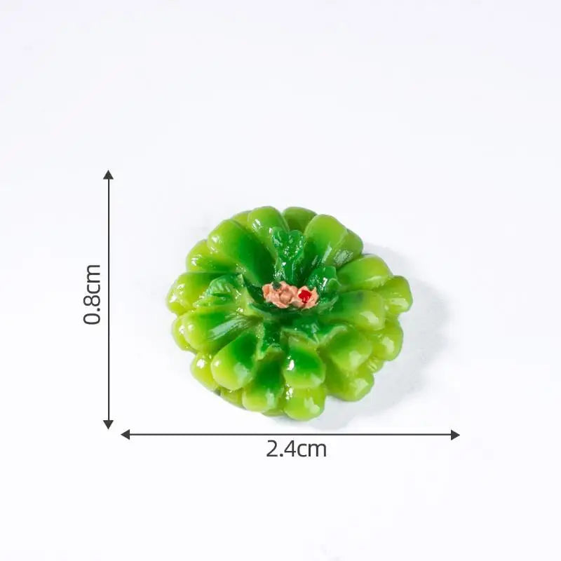 DIY Miniature Dollhouse Kitchen Decoration Accessories; Mini Clay Pot, Plate and Food Model