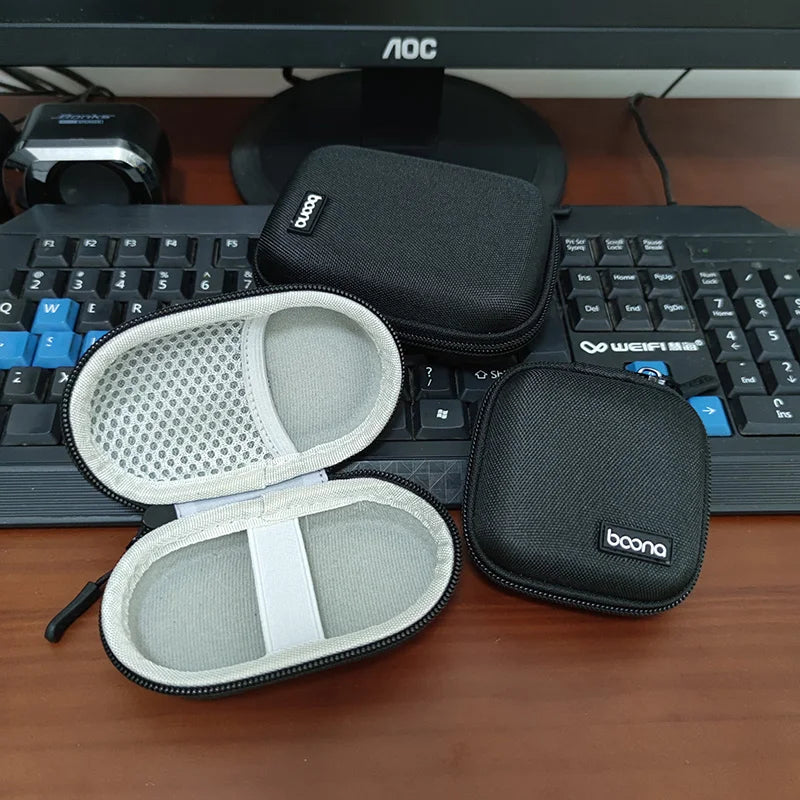Shockproof Electronics Organizer Case for Power Adapter Cable Storage Bag Bluetooth Earphone Case Travel Small Tech Gadget Pouch