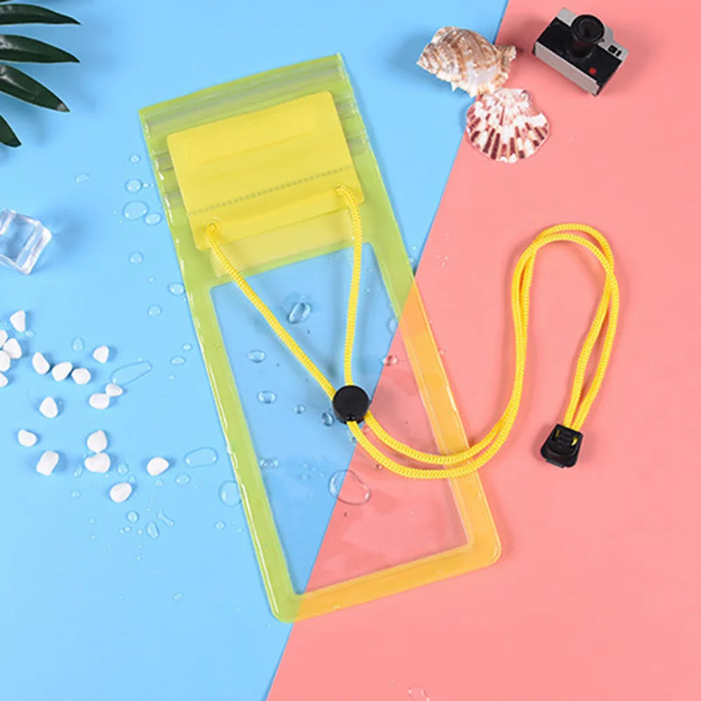 High Waterproof Sealing Swimming Bag Mobile Phone Pouch Large Size Transparent Underwater Dry Protection Bag for iPhone  Xiaomi