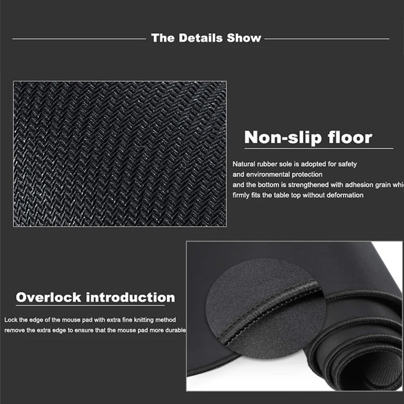 Black Persian Carpet Gaming Accessories Mouse Pad Computer Desk Xxl Mouse Mat Large Mousepad Mice Extra Large for Bears Pc
