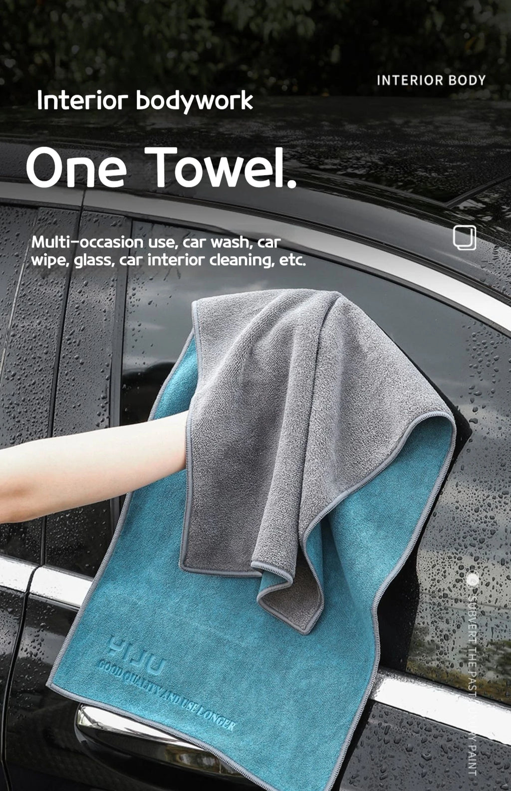 Microfiber Car Wash Towel 75X35cm Lint-Free Car Cleaning Towels Ultra-Soft Drying Cloth Car Detailing Washing Tools