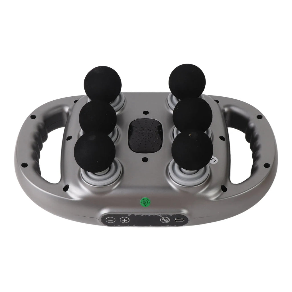 6  Body Massager 6  Muscle Massager High Frequency Vibration Professional 9 Modes 6 Heads Electric Massager for Home Gym