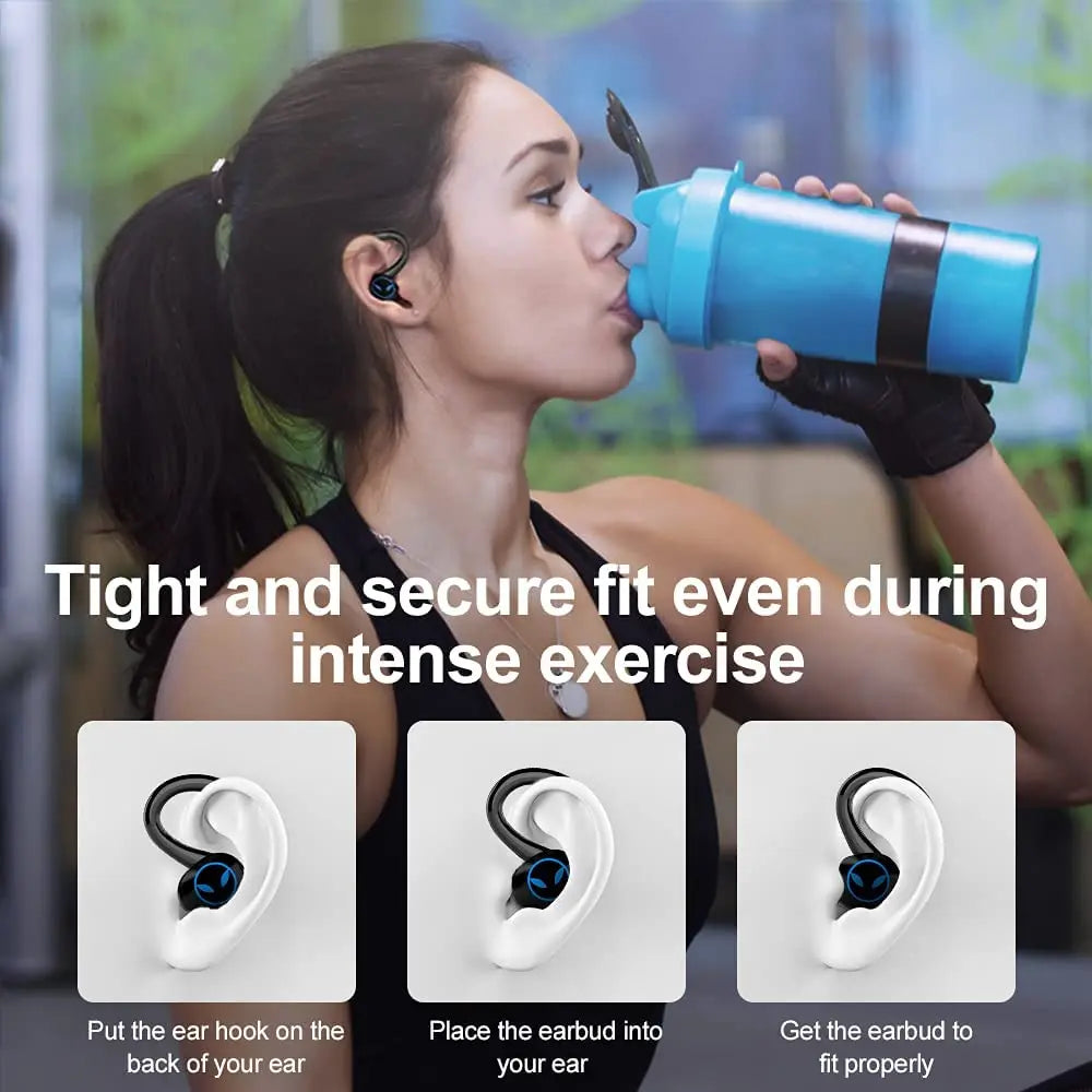 Wireless Earbuds, Bluetooth 5.4 Earbuds Stereo Bass, in-Ear Noise Cancelling Mic, Earphones IPX7 Waterproof Sports,50H Playback.