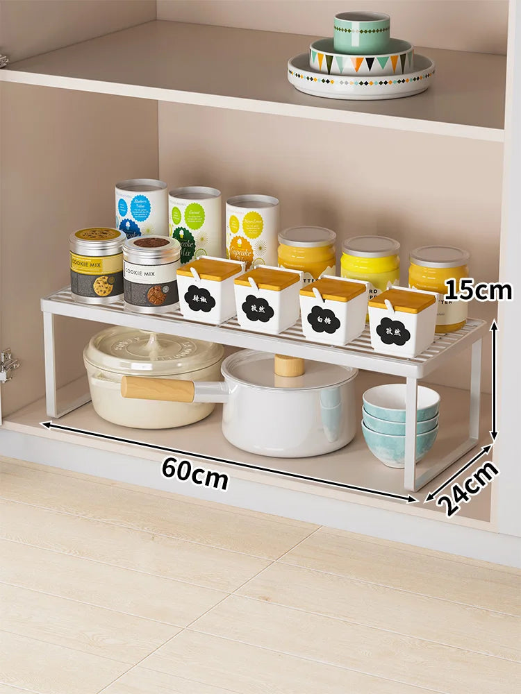 Kitchen Countertop Storage Ra Multi-Layer Cabinet Organizer Spice Storage elf Tabletop Arrangement Utili Tool