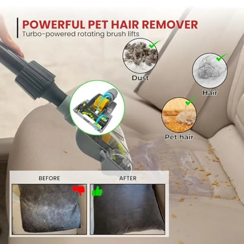 Household Cleaning Tools Cleaning Brushes Mite Removal Brushes Suction Floor Brushes Converters Pet Hair Removal Cleaning Tools