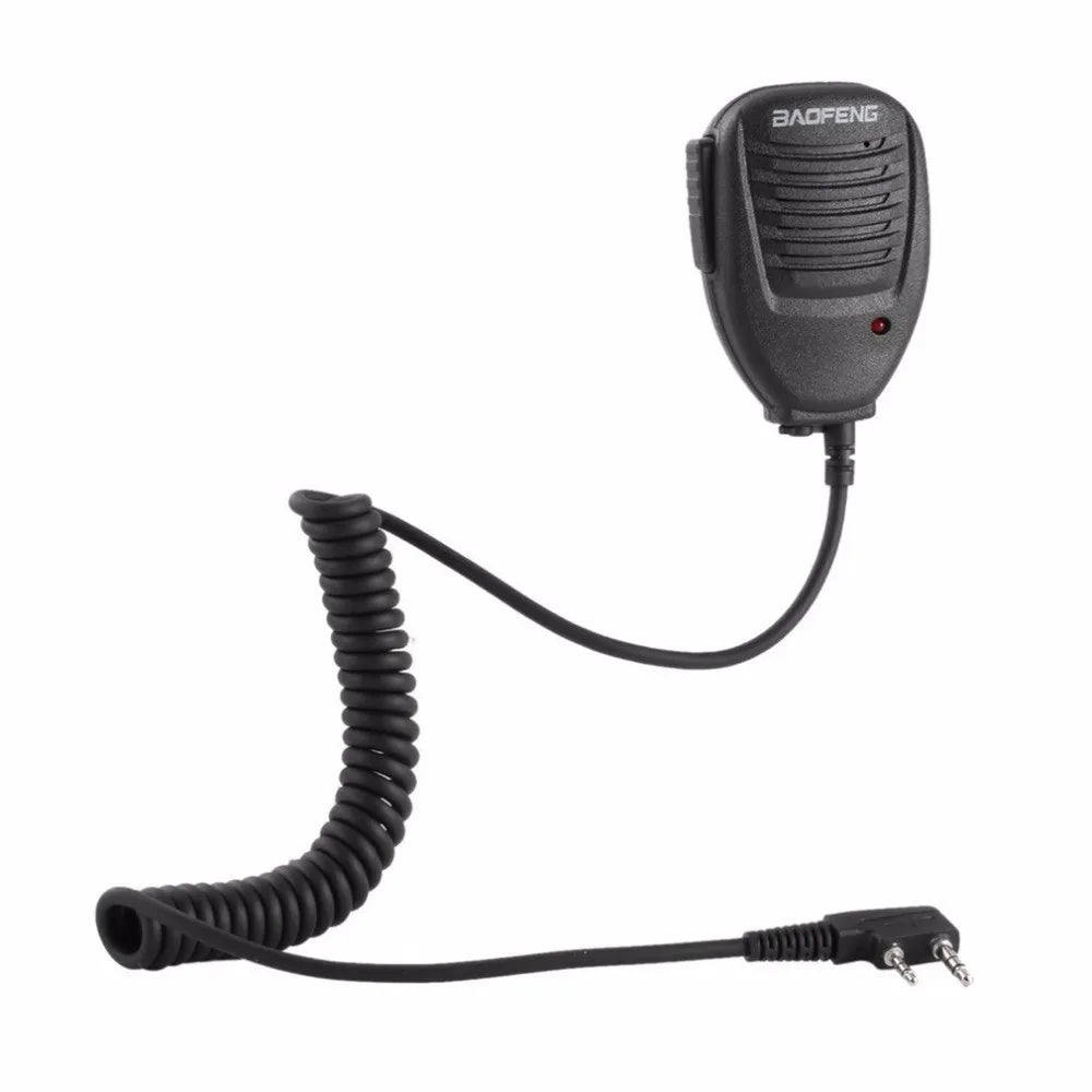 Speaker Microphone For Baofeng 888S 5R UV82 8D 5RE 5RA Speaker Mic Headset Two Way Radio Handheld Speaker Walkie Talkie