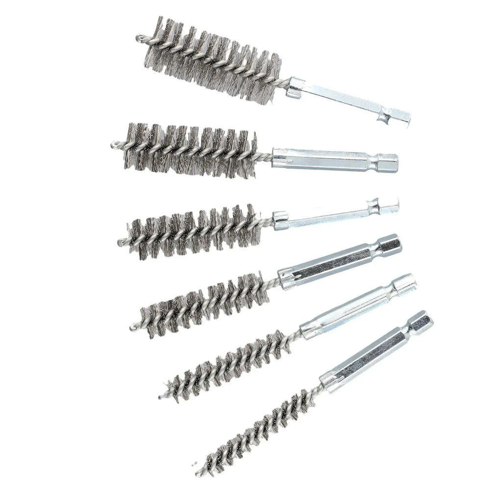 Hot New Tools & Workshop Equipment Cleaning Brush Drilling Brushes 6 Pieces 6 Sizes Cleaning Brushes Electric Drill