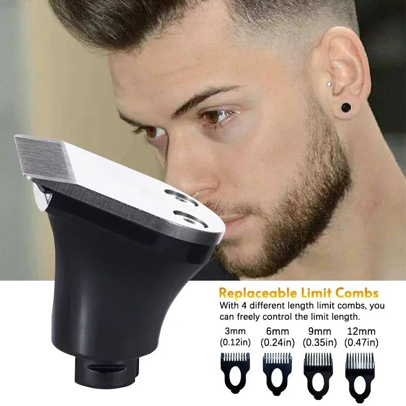 Replaceable 3D 4D 5D Floating Electric Shaver Head Spare Nose Trimmer Hair Clipper Head Facial Cleaning Brush And Massage Head