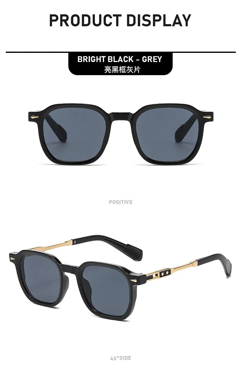 New Retro Sunglasses With Uv Protection Frame Sunglasses For Sun Protection Eyewear9042