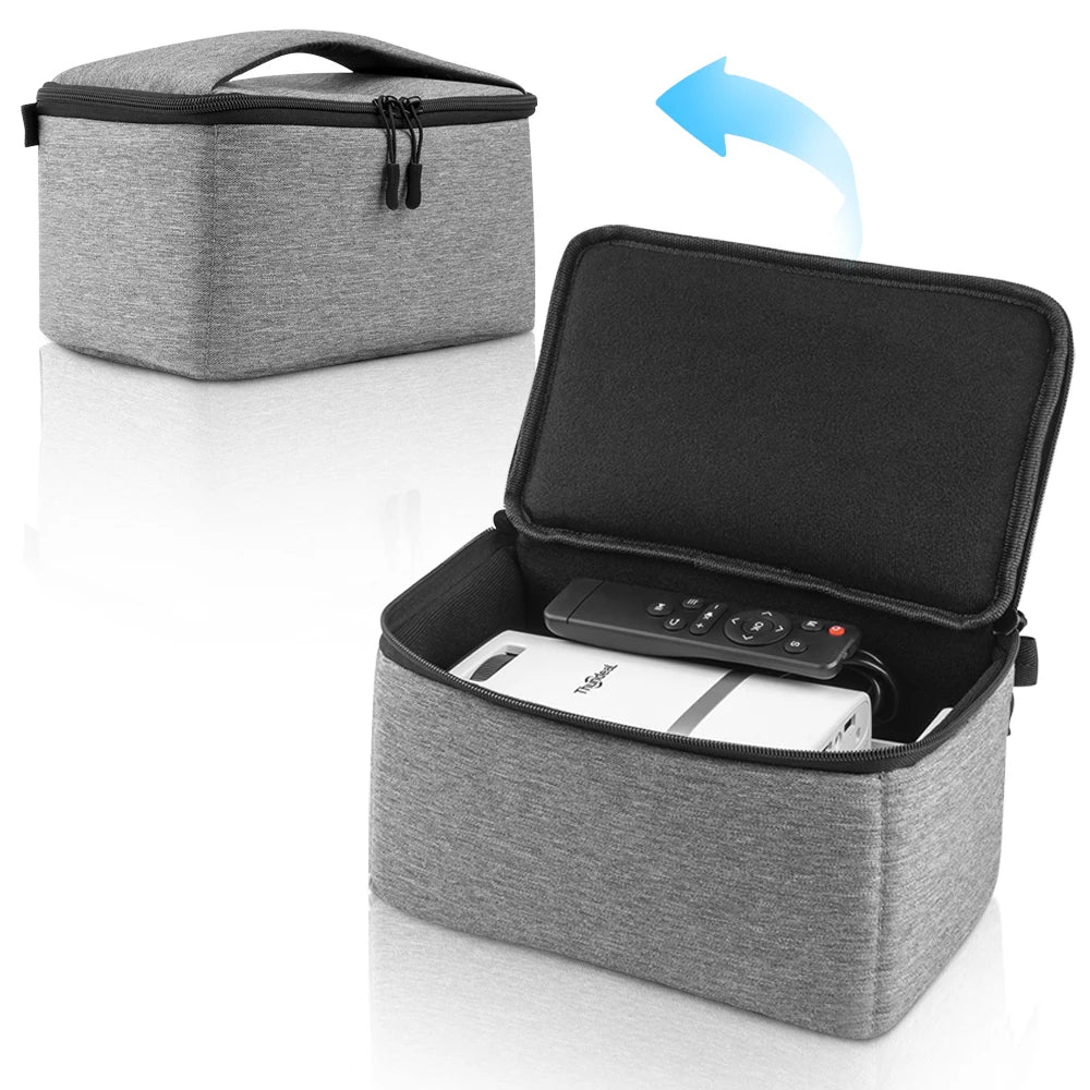PROGAGA Mini Projector Carrying Bag Portable Carry Case Travel Bag For HY300 Pro HY300W HY320  Mini PG370 TD80W Mini Projector