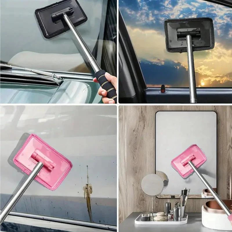 Automobile Glass Cleaning Tools Telescopic Auto Windshield Water Scraping Auto Cleaning Tools Window Cleaning Brush Clean Wiper