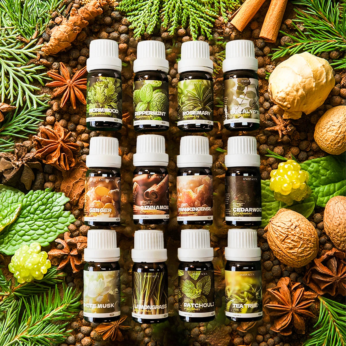 10ml White Musk Oil 100% Natural Essential Oils aromatherapy for Skin & Hair Body & Candle Making massage oil female perfume