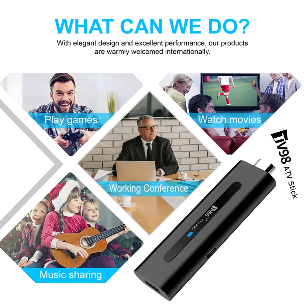 2026 NEW Android14 TV Stick 8K 60fps Smart IPTV Dongle 8GB RAM 128GB ROM Dual WIFI6 BT5.0 for Netflix YouTube Media Player