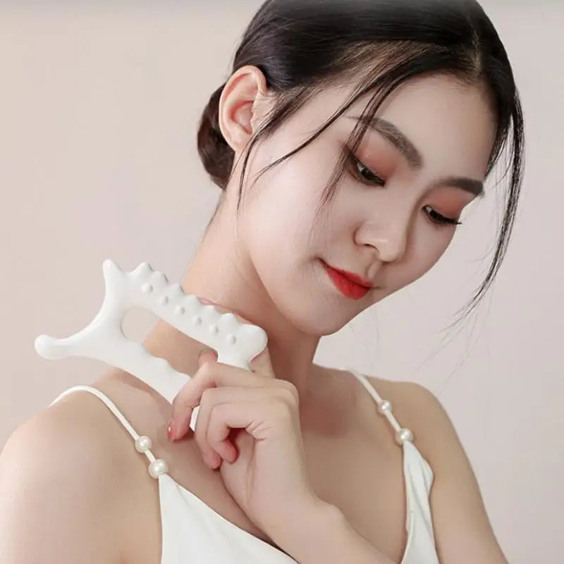 For Face & Body - Non-Ceramic, Gua Sha Massage Tool, Relaxation And Beauty Massager Ergonomic Versatile Handheld Gua Sha Board