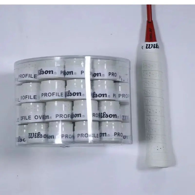 15/30PCS Wilson Tennis Overgrip PU Tennis Racket Sweat Band Absorption Grip Badminton Racket Handle Grip Tennis Griptape